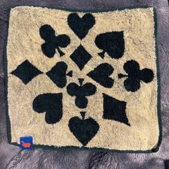 ヒポポタマス　ハンドタオル　グリーンの画像