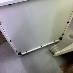 ホワイト　棚の画像