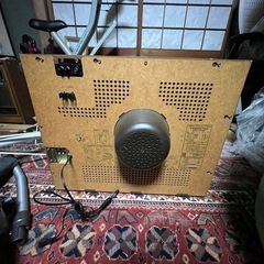 ナショナルカラーテレビ/トランジスターテレビ TH24-F2VR 美品 当時物　昭和レトロ/通電確認の画像