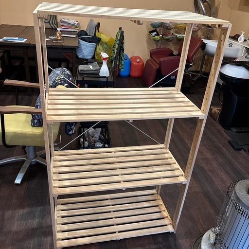 ニトリ棚 (ララバイ) 津久見の収納家具《棚、シェルフ》の中古あげます