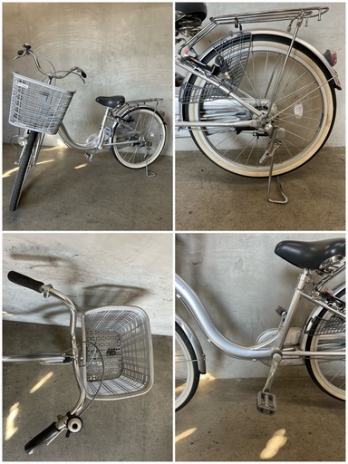 NO.169 軽快車  MIYATA 株式会社ミヤタ Blend α ブレンドアルファ 22インチ
