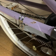 ブリヂストン　自転車　24インチ　リコリーナ　薄紫の画像