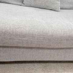 ★リユースのサカイ高崎店★TJ14064  3人掛けソファー グレー H71×D74×W181 クリーニング済みの画像