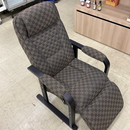 リクライニングチェア オットマン付き