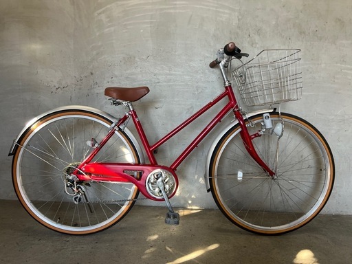 【大人用】整備済中古クロスバイク風シティ車 ミヤタ27型SJクロス グリーン色 <自転車のオオムラ 静岡店> SJクロス ミヤタ(MIYATA) クロスバイク 27インチ | イエローハット