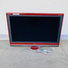 SHARP シャープ　液晶カラーテレビ　LC-32DE5 2009年製　32型　リモコン付　動作品の画像