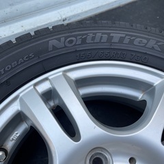 ★スタッドレスタイヤ　155/65R13の画像