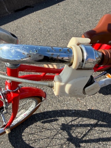 【整備士による点検済み】　☆前後良品中古タイヤ☆   18インチ 子供向け自転車　防犯登録料込価格︎‼︎