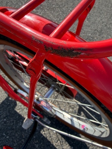 【春のサイクルフェア】　☆前後良品中古タイヤ☆   18インチ 子供向け自転車　防犯登録料込価格︎‼︎