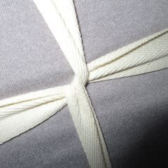 敷布団マルチすっぽりシーツ　新品未開封　グレー　のびのびシーツの画像