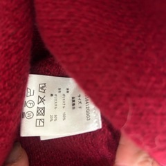 ems 赤ニットの画像