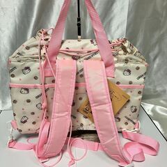ハローキティ レジカゴリュック 保冷バッグ HELLO KITTY サンリオ 2WAYタイプ 保冷機能付き ショッピングバッグの画像