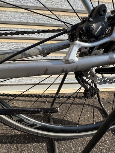 アラヤクロスバイク油圧ディスク (アオ) 竹橋のクロスバイクの中古