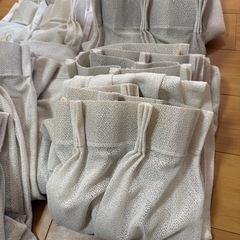 レースカーテンまとめ売り｜大量セット｜引越し・間仕切り・目隠しに◎の画像