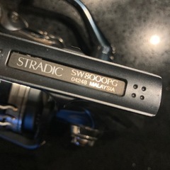 SHIMANO STRADIC SW 8000PG ストラディックSW シマノ　＋PEラインの画像