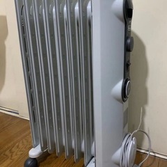 オイルヒーター HJ0812-BK （ホワイト＋ブラック）の画像