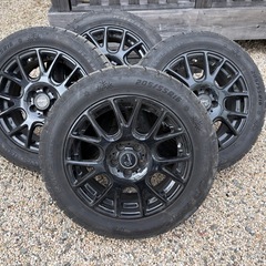 値下げ　スタットレスタイヤ　4本　ホイール付きの画像