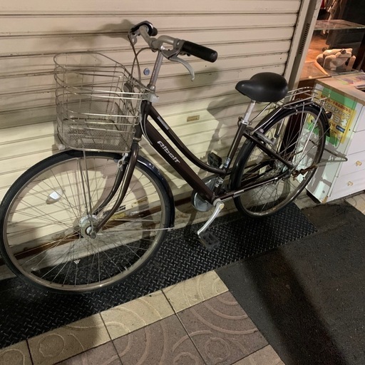 BRIDGESTONE Albelt  L型　ABL7TP ママチャリ　カゴ付き自転車　27インチ　茶色