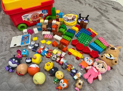 アンパンマン ブロックセット 携帯まとめ売り (だるま) 若松のおもちゃ