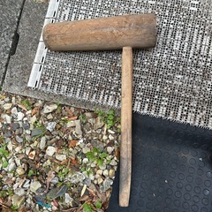 杵　きね　餅つき ハンマー　かけや　丸の画像