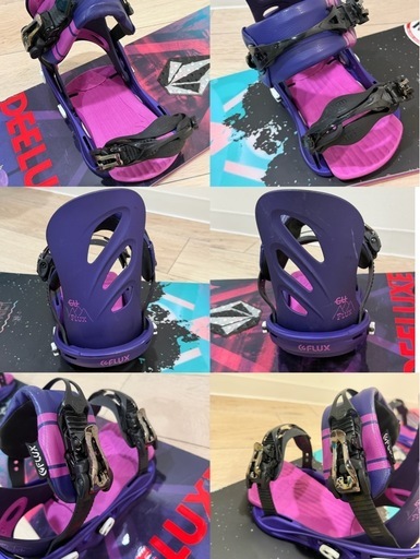 SALOMON スノーボード 板 139cm ビンディング セット ケース付き (y