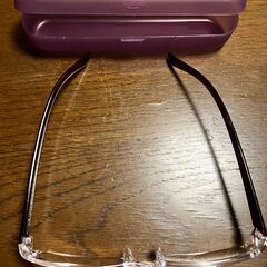 👓️ケース付きメガネ　度数 1.5　👀の画像