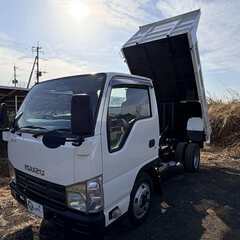 新たに塗装 平成24年 10 月いすゞ エルフ 2T ダンプ☆ 走行距離115,955km☆ETC☆PS☆PW☆ABS☆ エアBの画像