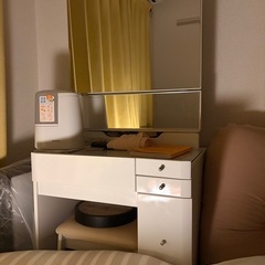 【受取手確定】ニトリ　化粧台　ドレッサー の画像