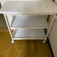 【お譲り先決定済】キッチン用ワゴンの画像