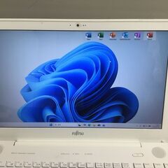 🍀【超美品】【本日の目玉品！】ノートパソコン「富士通」 Win11 最新office2024付属 管理No7の画像