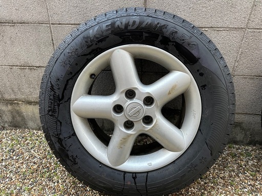 ニッサン純正R16インチアルミホイール4本セットです