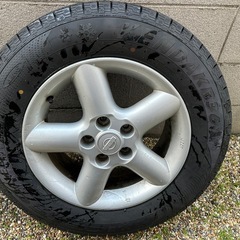 ニッサン純正R16インチアルミホイール4本セットですの画像