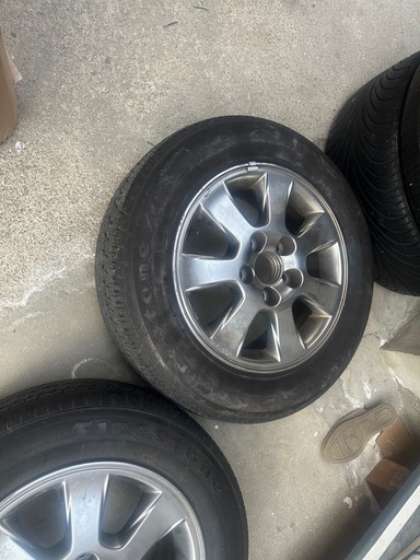 R15インチアルミホイールバリ溝4本セット