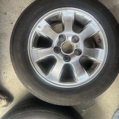 R15インチアルミホイールバリ溝4本セットの画像