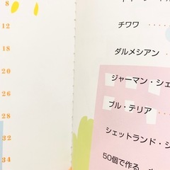 手芸本5【大きな編み図でよくわかる】ビーズで作る犬のモチーフ 星野晶子(にちぶんムック）の画像