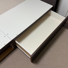 シングルベッド　マットレス　セット　譲ります　収納付きの画像