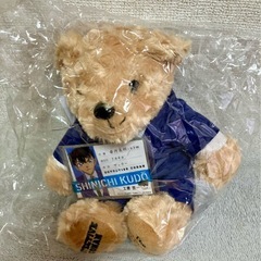 [未開封]劇場版『名探偵コナン 100 万ドルの五稜星』テディベア(工藤新一ver.)【セブンネット限定】の画像