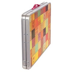 コールマン(Coleman) テーブル ナチュラルモザイクリビングテーブル  90プラスの画像