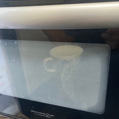 ニトリ フラット電子レンジ 黒 EM-520X　2017年製　動作確認済の画像