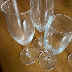 ワイン・シャンパン　グラスセットの画像