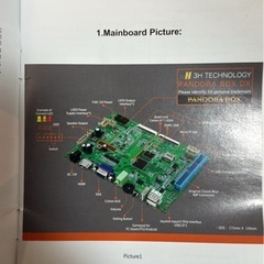 レトロゲーム アーケード  キット  (DIY)の画像