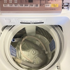 北九州市内配送無料　保証付き パナソニック Panasonic 全自動洗濯機 7kg ピンク NA-FA70H5の画像