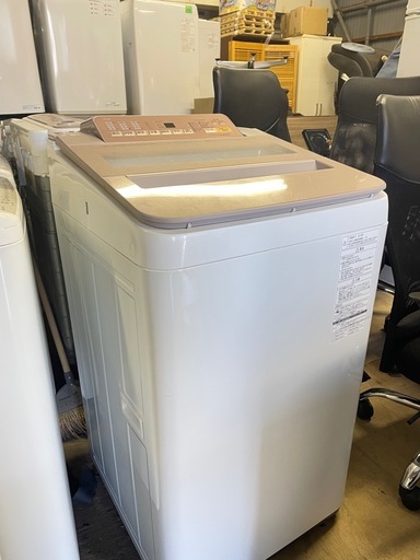 北九州市内配送無料　保証付き パナソニック Panasonic 全自動洗濯機 7kg ピンク NA-FA70H5