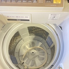 北九州市内配送無料　保証付き パナソニックNA-FA100H3-N 全自動洗濯機 シャンパン [洗濯10.0kg /乾燥機能無 /上開きの画像