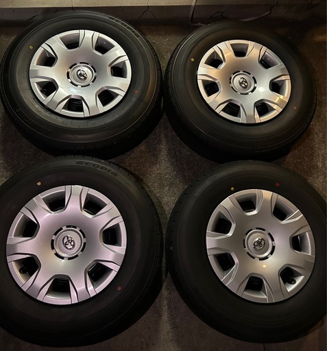 新車外し』ハイエース 純正タイヤホイール4本セット (8) 住道のタイヤ