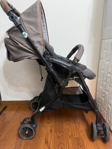 （決まりました！）Combi コンビ スゴカルα compact エッグショック Simplight AW (グレージュ) A型ベビー