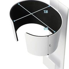 ドライヤーホルダー　マグネットの画像