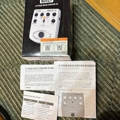  べリンガー ベースエフェクター プリアンプ ダイレクトボックス V-TONE BASS DRIVER DI BDI21 取説　箱有りの画像