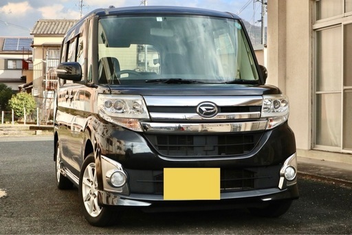 タントカスタム 後期 4WD 車検R8/10 パワスラ サビ無 タントカスタム