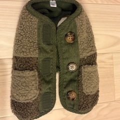 (犬服)切り替えボアベスト SS 　の画像